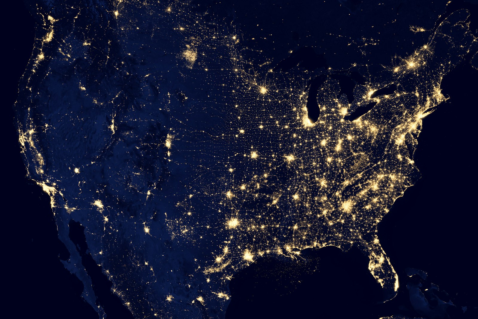 Orbital satellite communications imagery